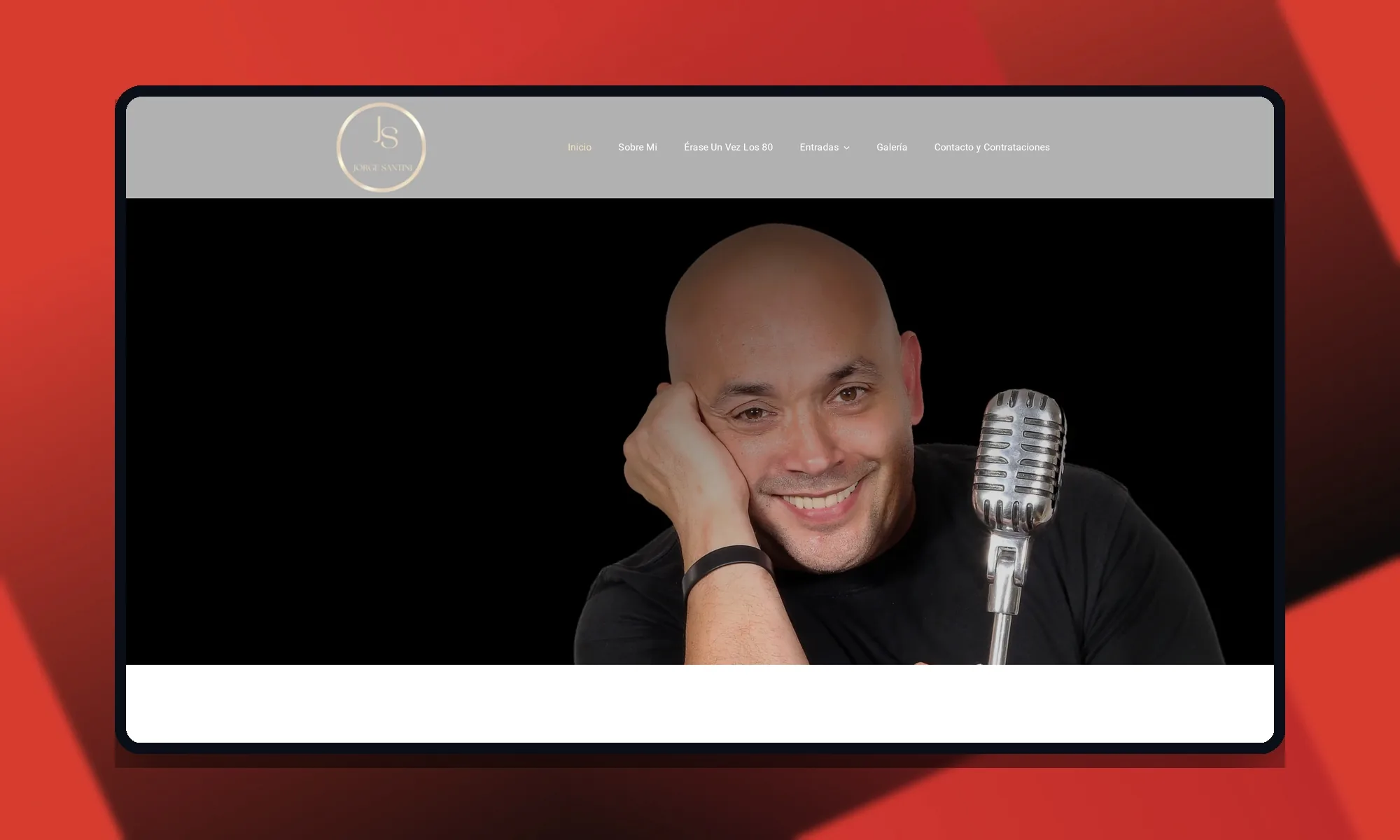 Jorge Santini Cómico — Web WordPress oficial del monologuista español