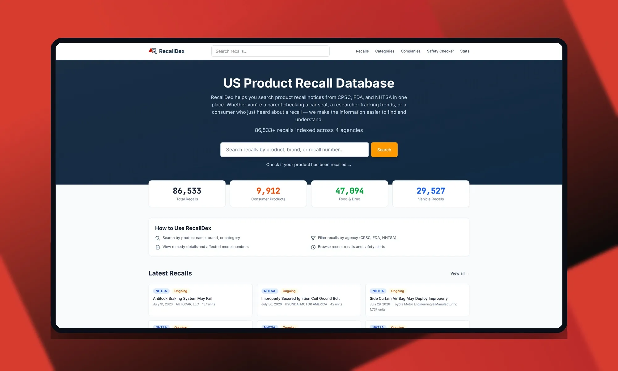 RecallDex