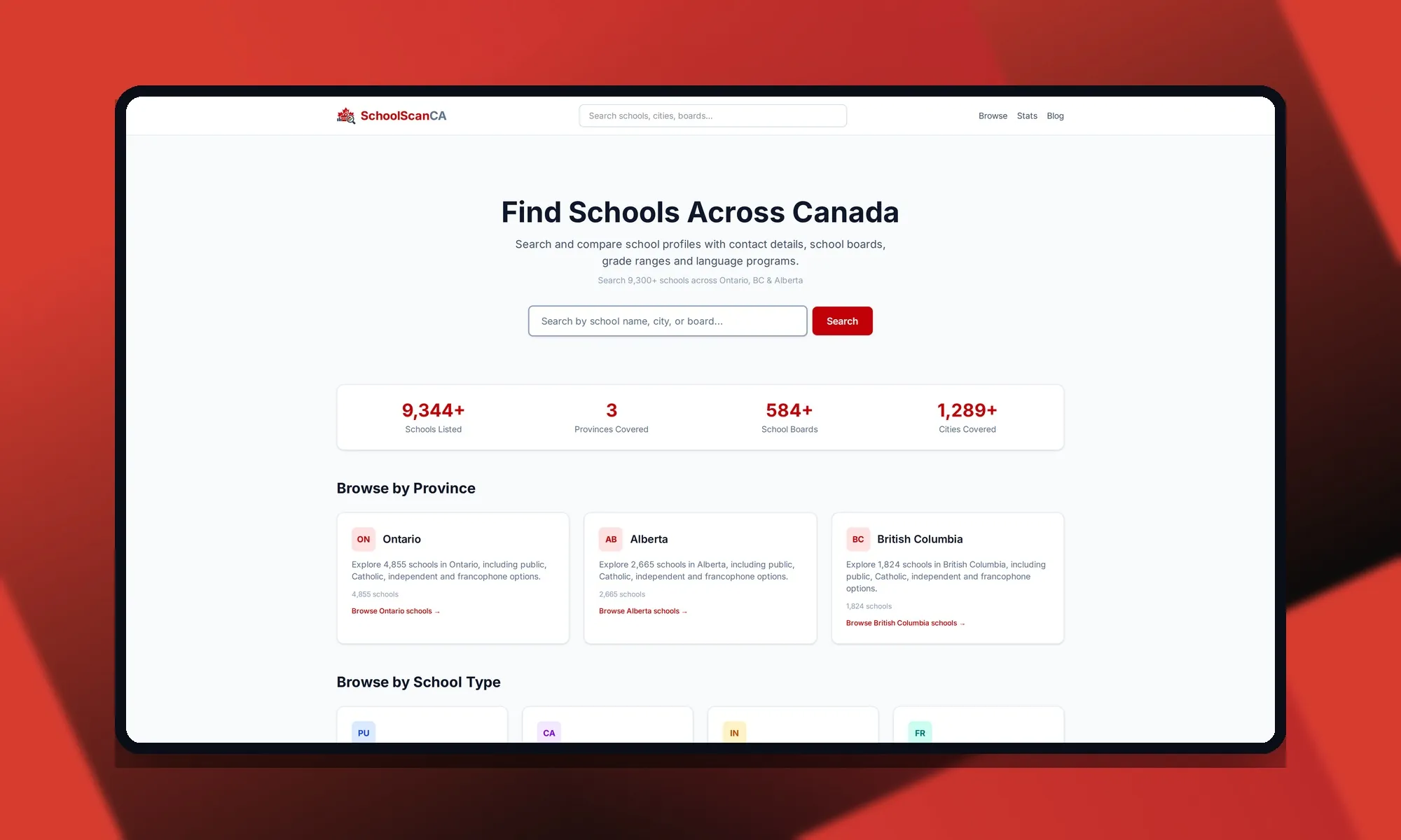 SchoolScan CA