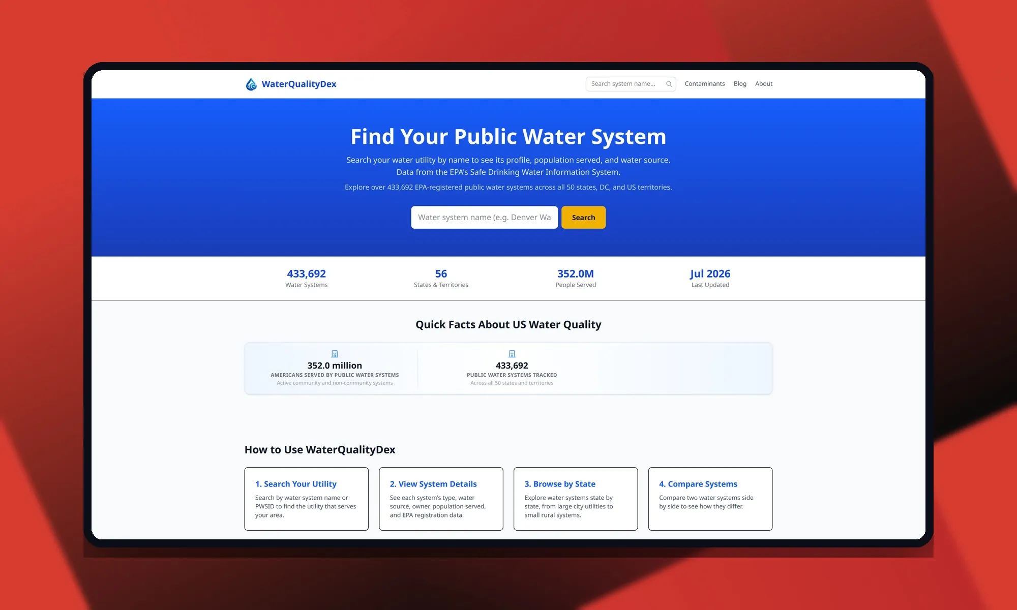 WaterQualityDex